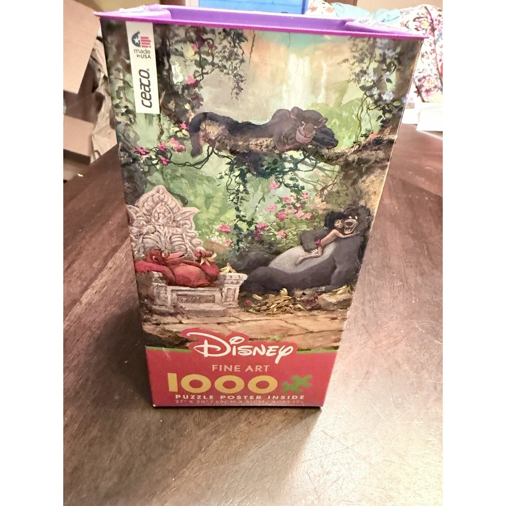 Ceaco Disney 1000 Piece Jungle Book I Wanna Be Like You Puzzle 27x20 NIB